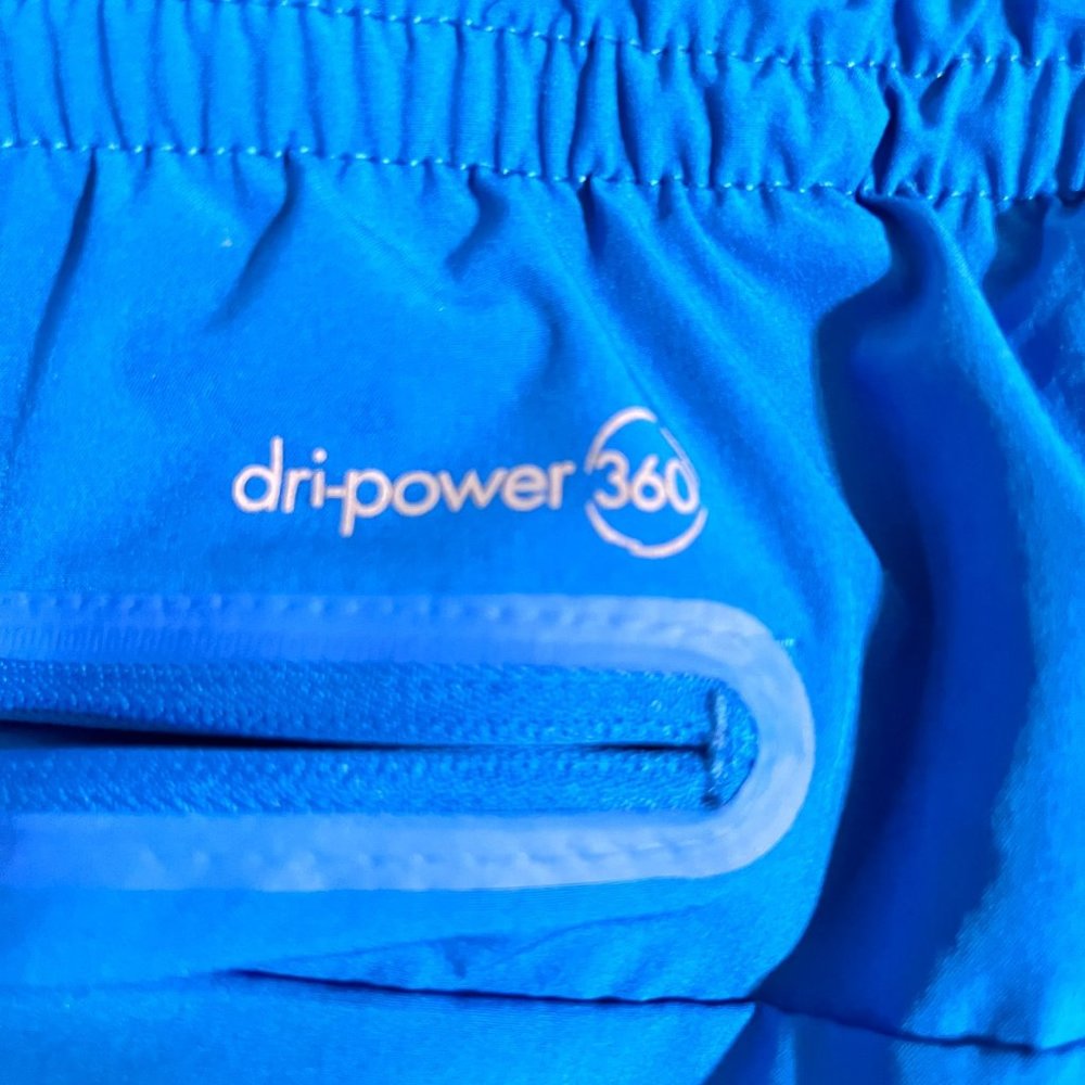 Russell men's workout shorts, blue - Picture 8 of 10